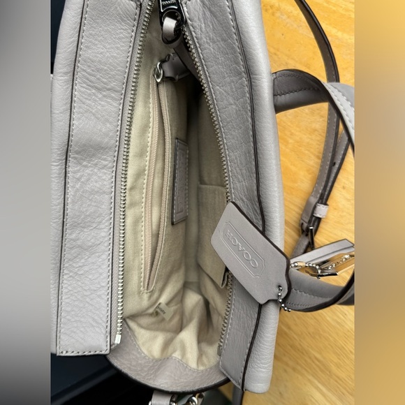 Coach Taupe Crossbody Bag - Picture 8 of 12